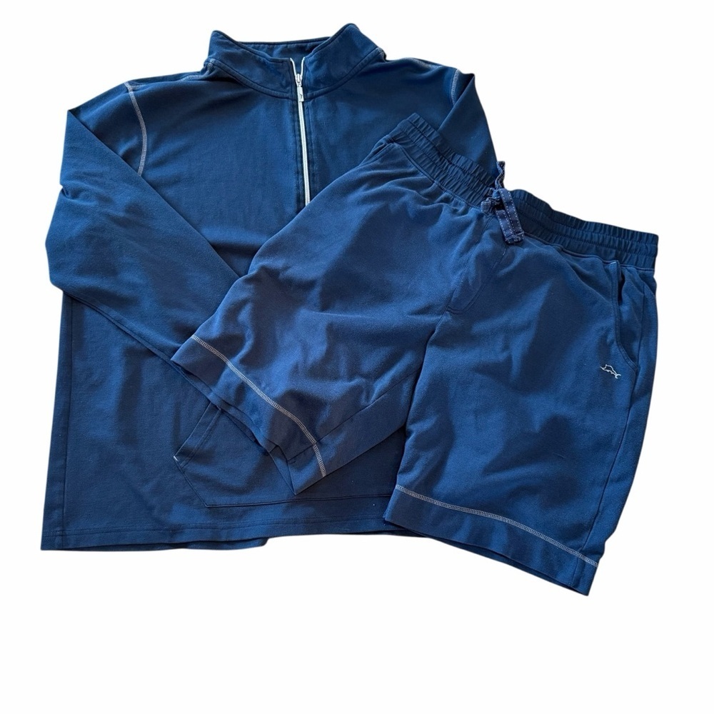 Tommy Bahama Island Zone Navy Top & Shorts